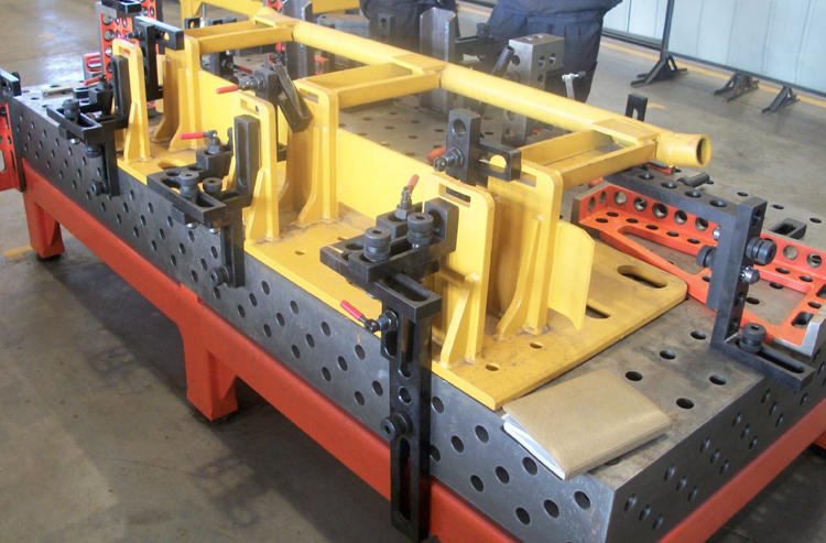 三維柔性組合焊接工裝夾具